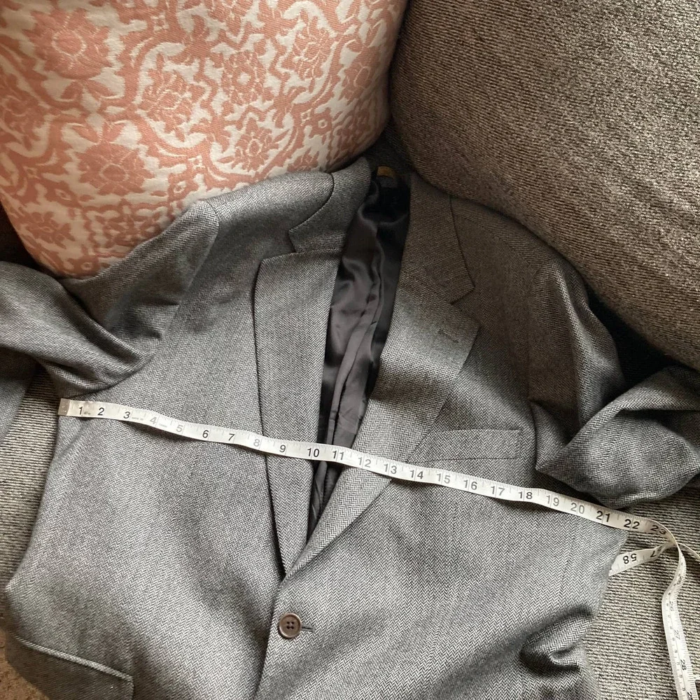 brooks brothers herringbone wool jacket